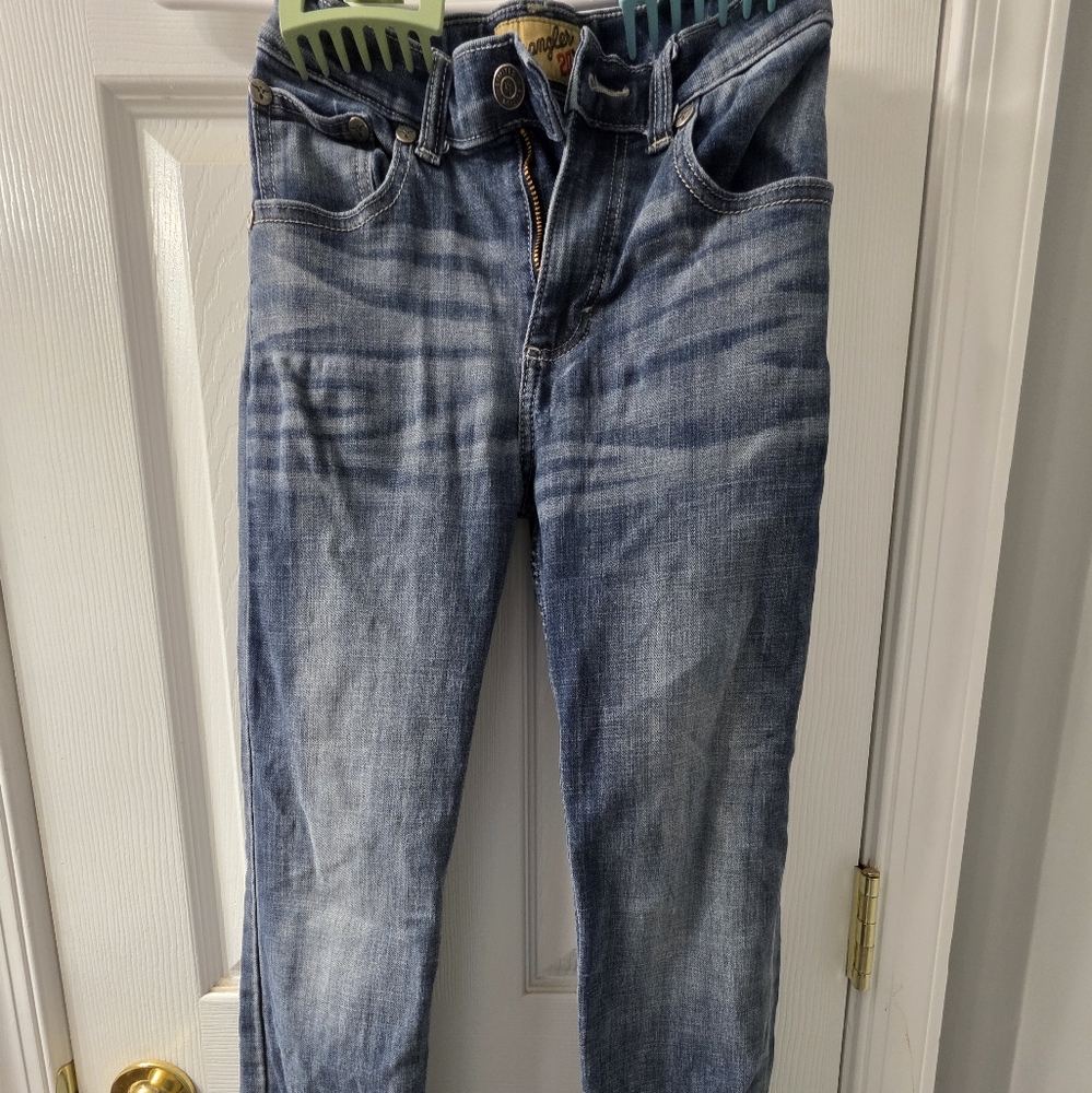 Wrangler Dark Blue Denim Jeans Boys